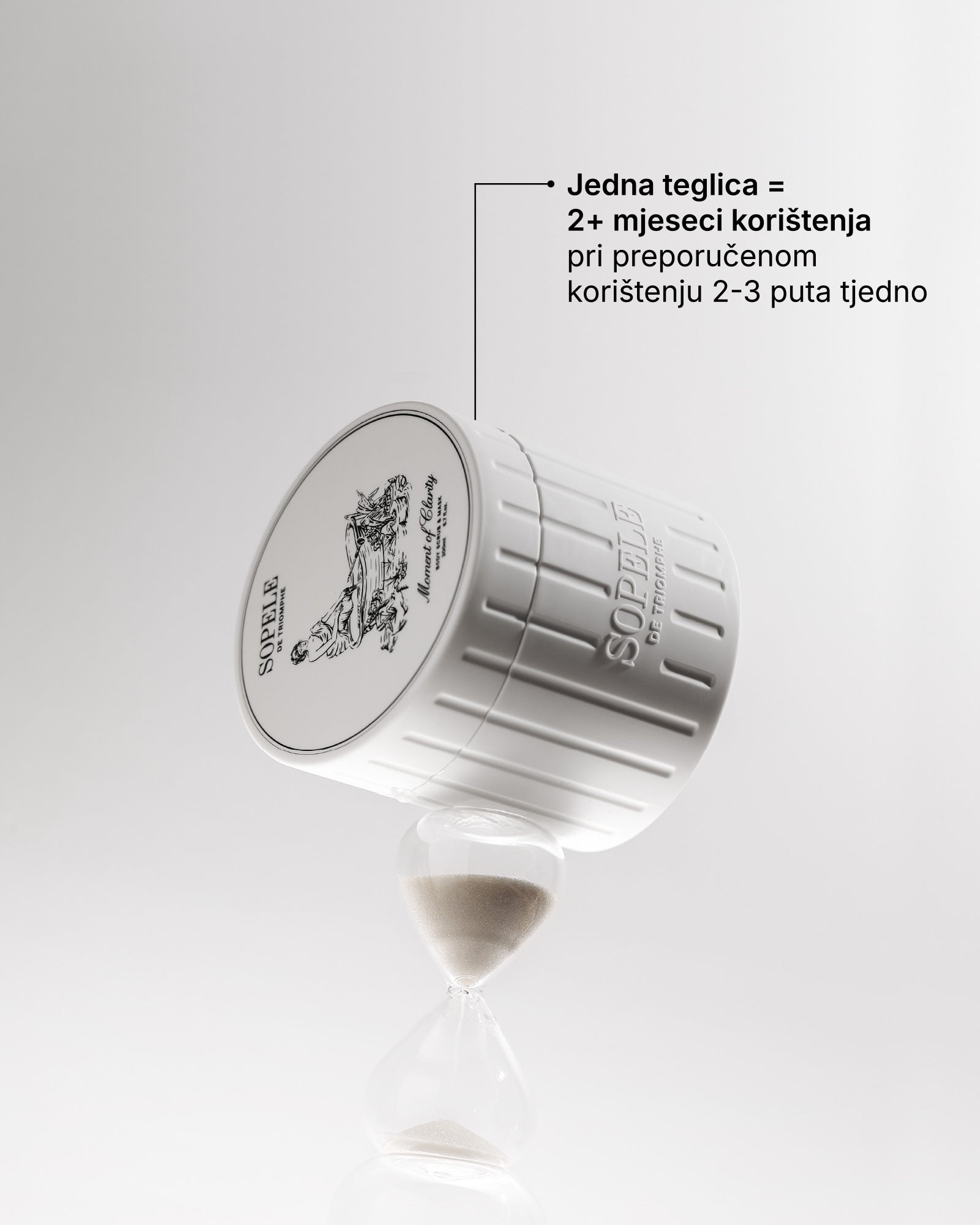 Moment of Clarity - Tělový peeling a maska